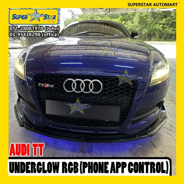 AUDI TT UNDERGLOW