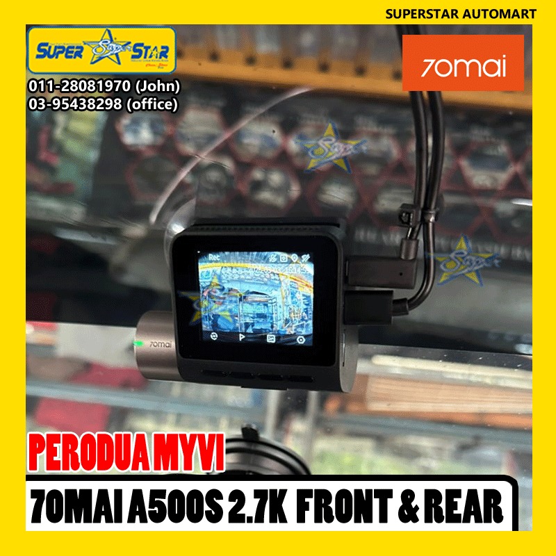 PERODUA MYVI 70MAI A500S 2