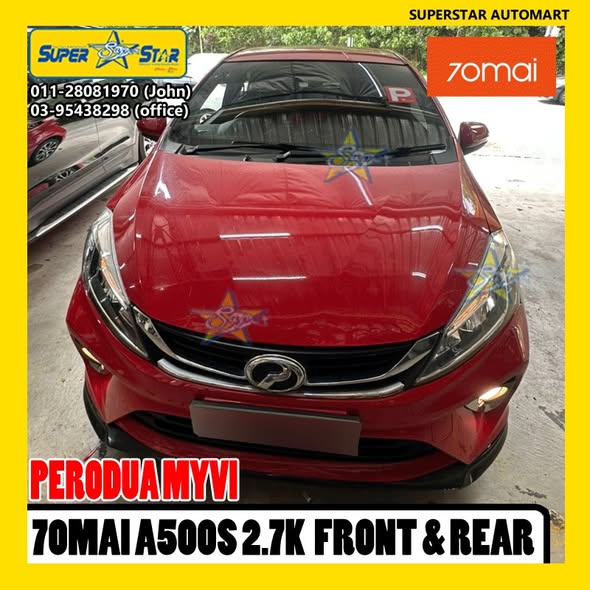PERODUA MYVI 70MAI A500S