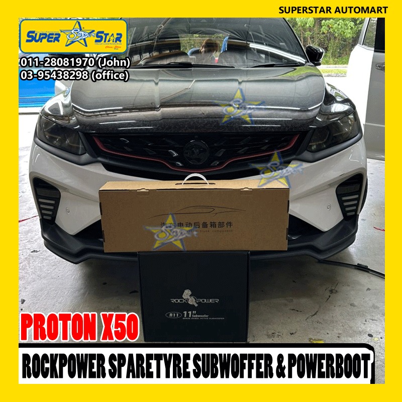 X50 ROCKPOWER R11 SPARETYRE SUBWOOFER 2