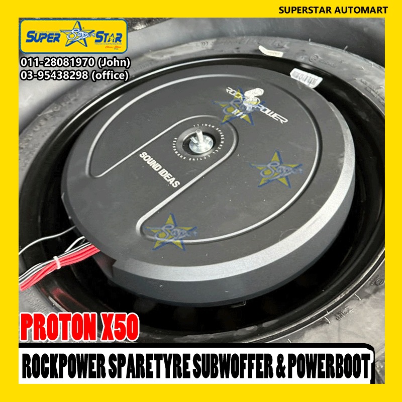 X50 ROCKPOWER R11 SPARETYRE SUBWOOFER