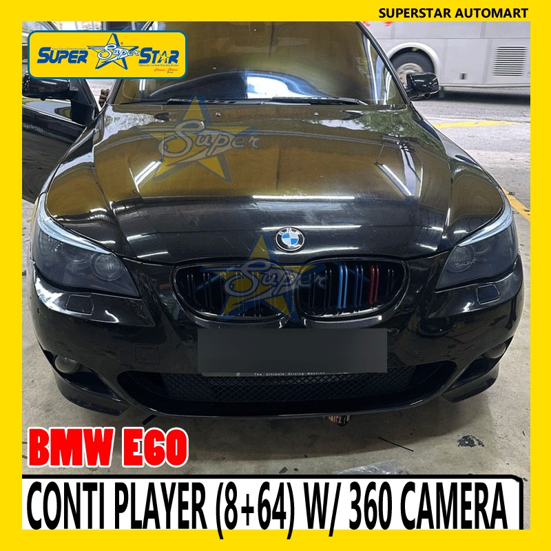 BMW E60 CONTI PLAYER 8+64 WITH 360 CAMERA