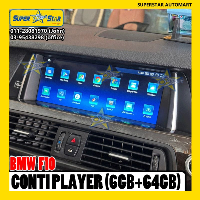 BMW F10 CONTI PLAYER 6GB +64 GB 4