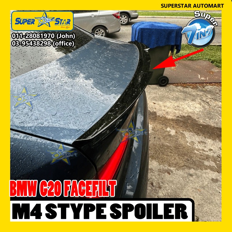BMW G20 M4 STYLE SPOILER 2