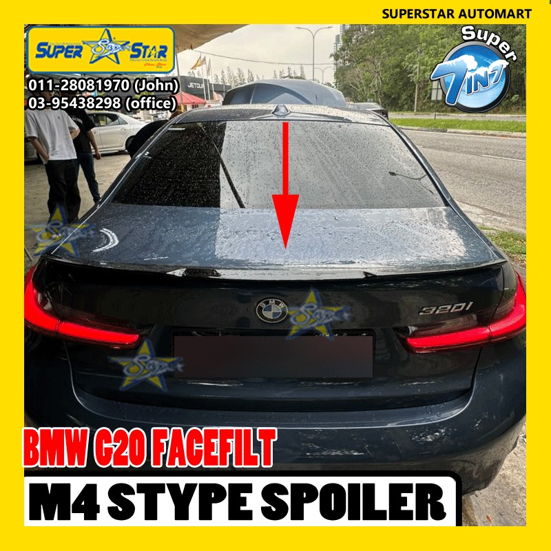 BMW G20 M4 STYLE SPOILER 3