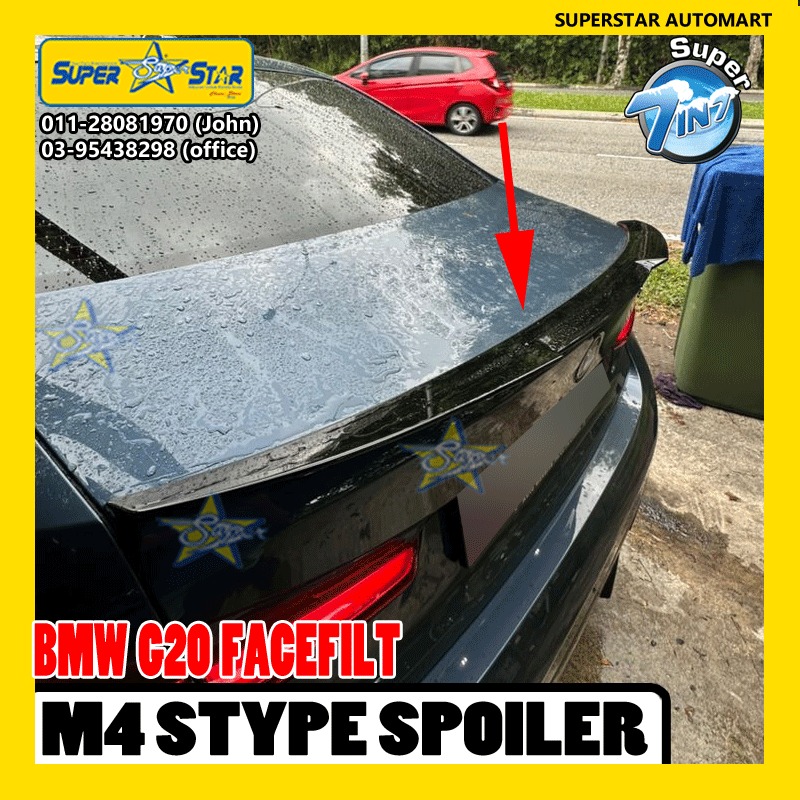 BMW G20 M4 STYLE SPOILER 4