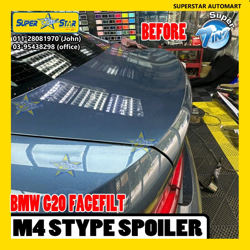 BMW G20 M4 STYLE SPOILER