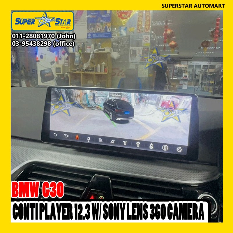 BMW G30 CONTI PLAYER 12.3 WITH 360 CAMERA 4