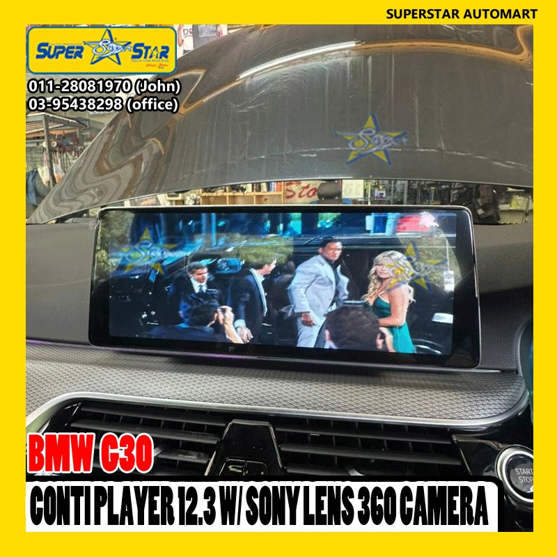 BMW G30 CONTI PLAYER 12.3 WITH 360 CAMERA 9