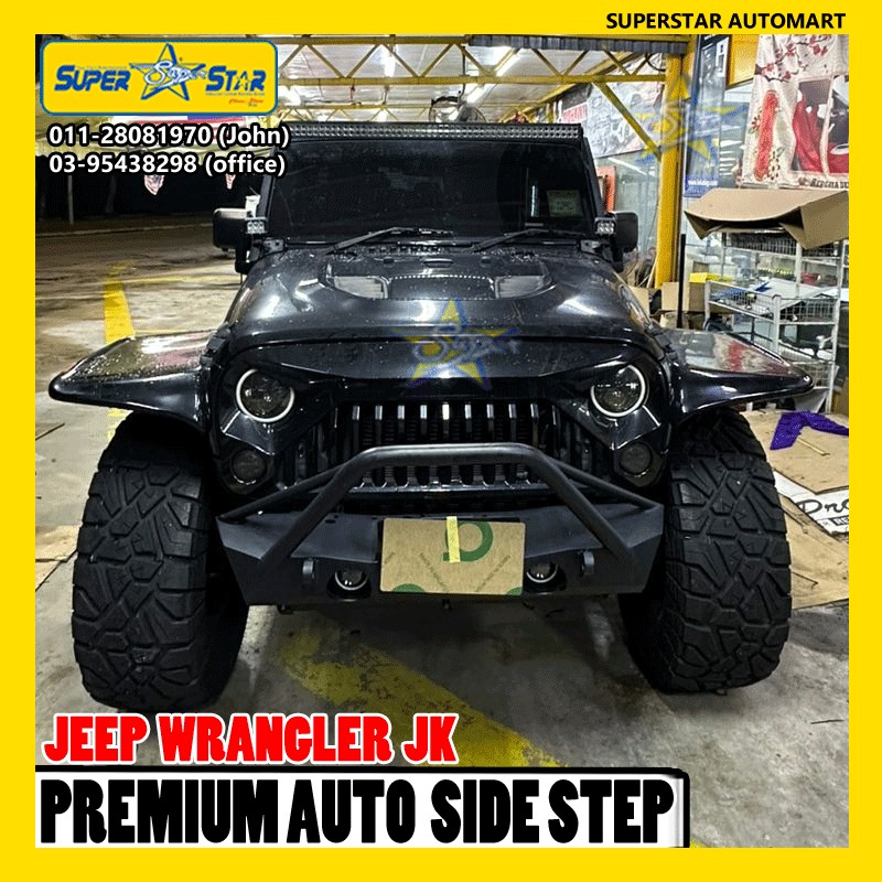 JEEP WRANGLER JK PREMIUM AUTO SIDE STEP