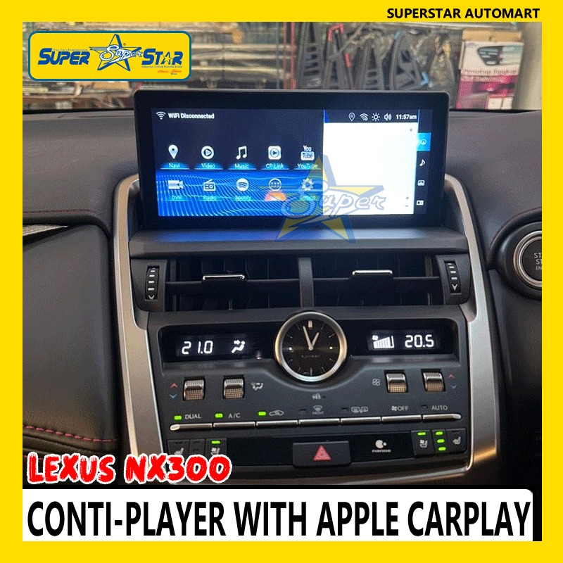 LEXUS NX300 CONTI PLAYER WITH APPLE CARPLAY 6