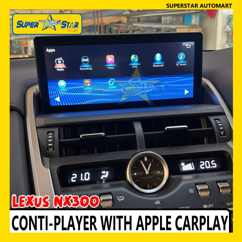 LEXUS NX300 CONTI PLAYER WITH APPLE CARPLAY 7