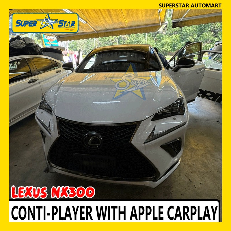 LEXUS NX300 CONTI PLAYER WITH APPLE CARPLAY
