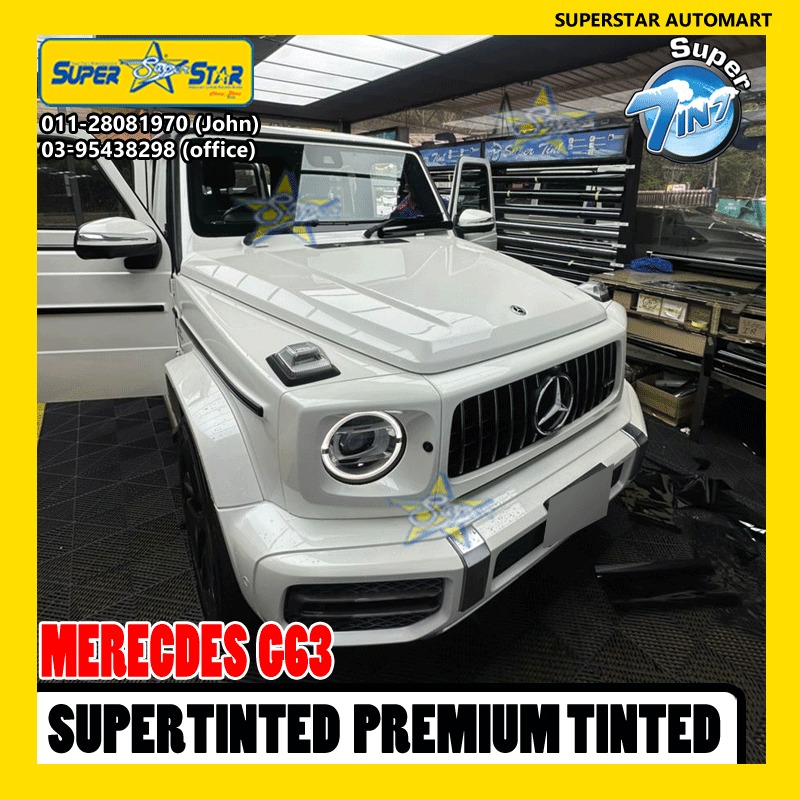 MERCEDES G-CLASS SUPERTINT PREMIUM TINTED