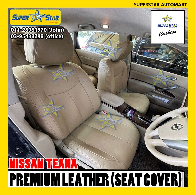 NISSAN TEANA PREMIUM LEATHER SEAT COVER 2
