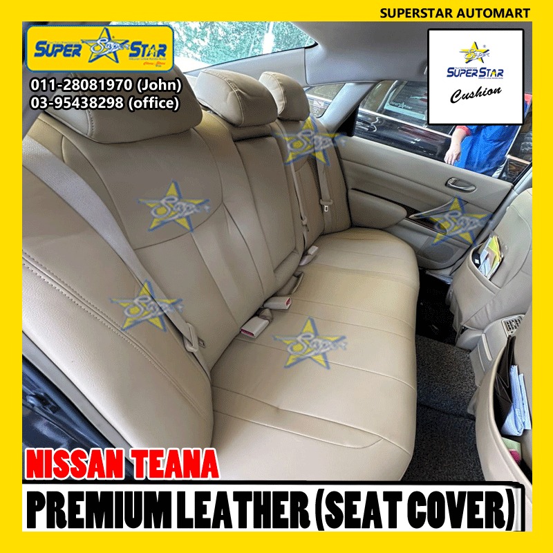 NISSAN TEANA PREMIUM LEATHER SEAT COVER 3