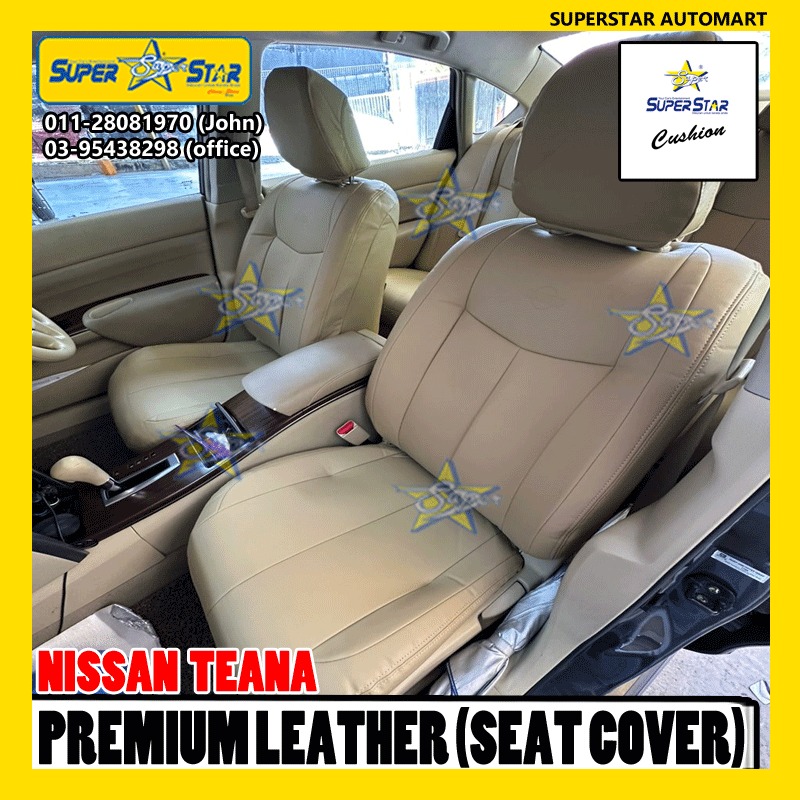 NISSAN TEANA PREMIUM LEATHER SEAT COVER 4