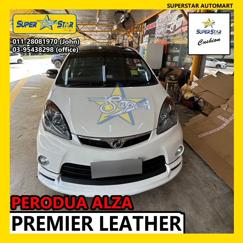 PERODUA ALZA PREMIER LEATHER SEAT COVER