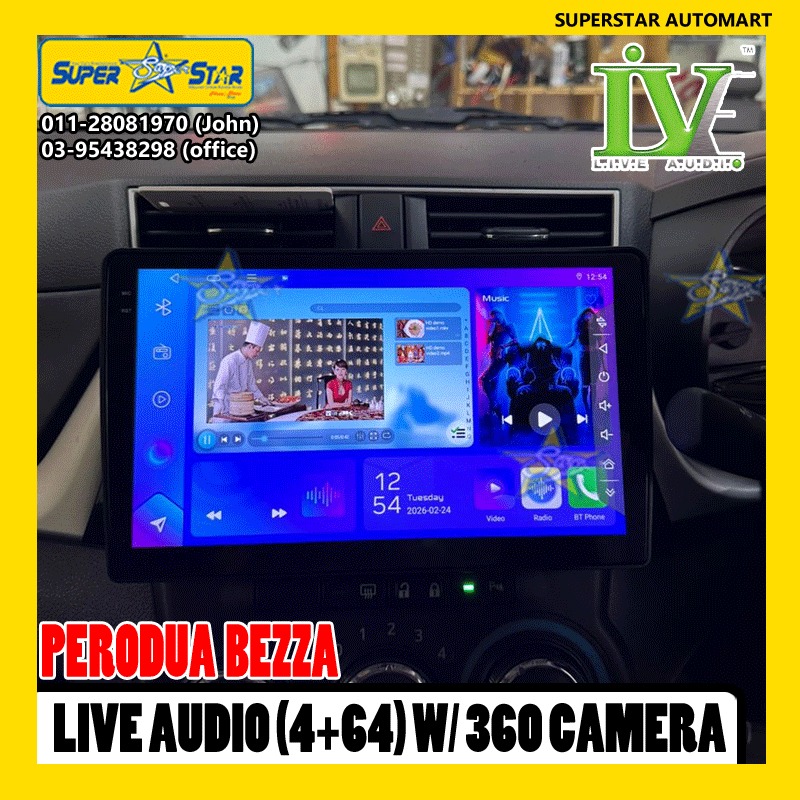 PERODUA BEZZA LIVE AUDIO 4+64 3