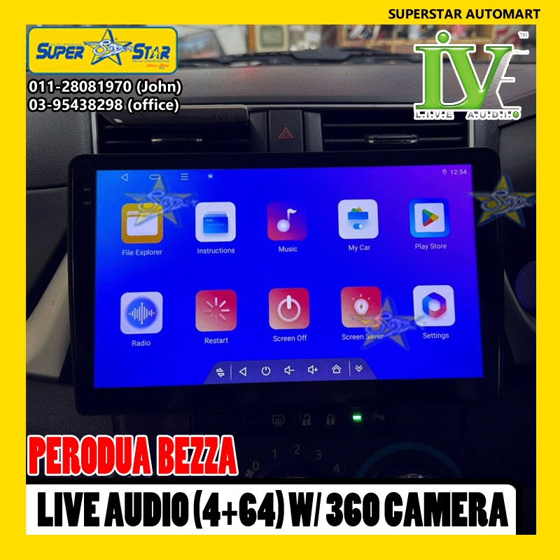 PERODUA BEZZA LIVE AUDIO 4+64 6