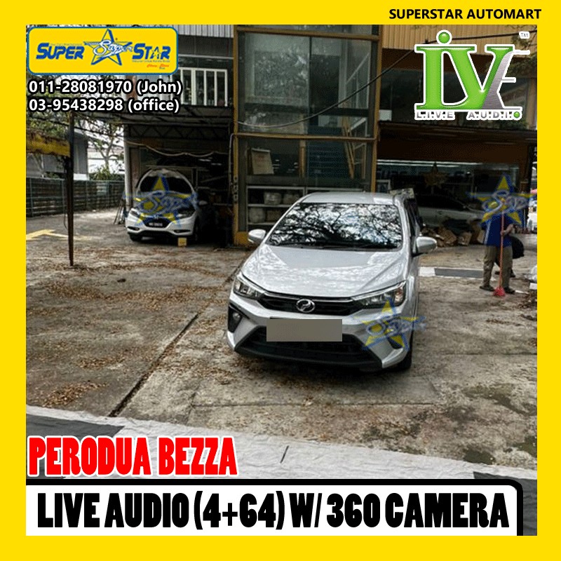 PERODUA BEZZA LIVE AUDIO 4+64