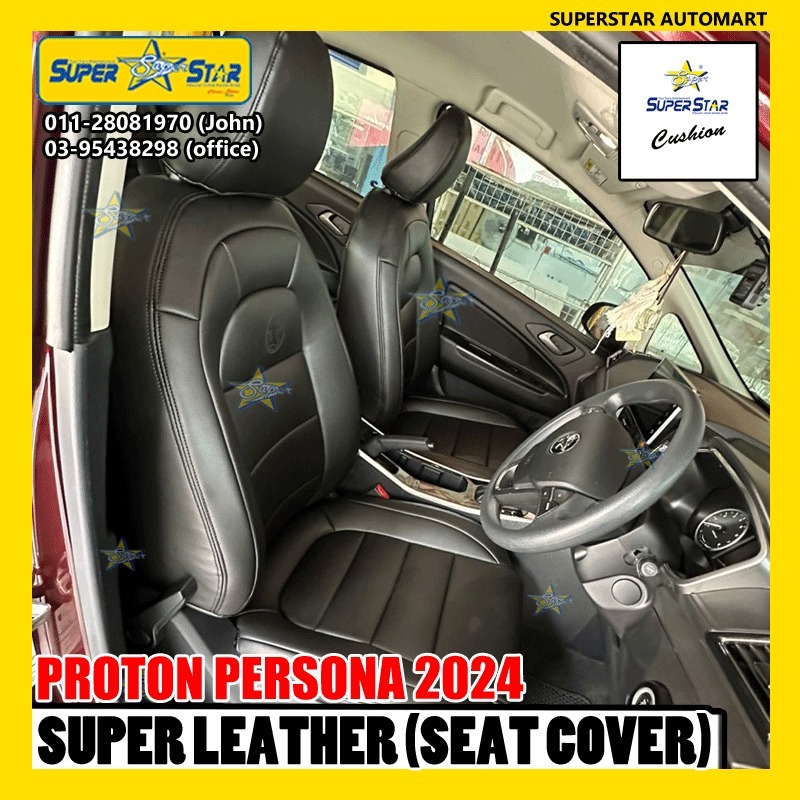PROTON PERSONA SUPER LEATHER SEAT COVER 2