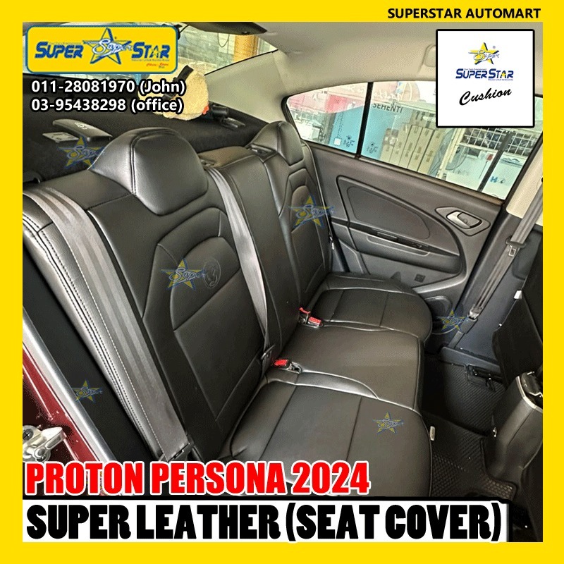 PROTON PERSONA SUPER LEATHER SEAT COVER 4