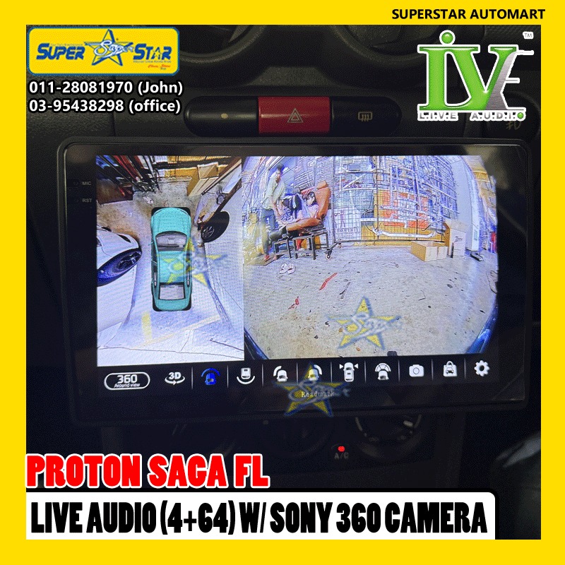 PROTON SAGA FLX (4+64) WITH SONY 360 CAMERA 2
