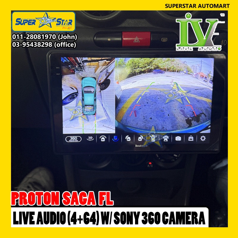 PROTON SAGA FLX (4+64) WITH SONY 360 CAMERA 3