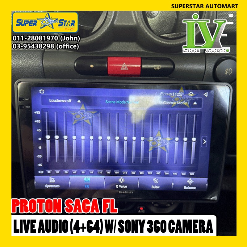 PROTON SAGA FLX (4+64) WITH SONY 360 CAMERA 4