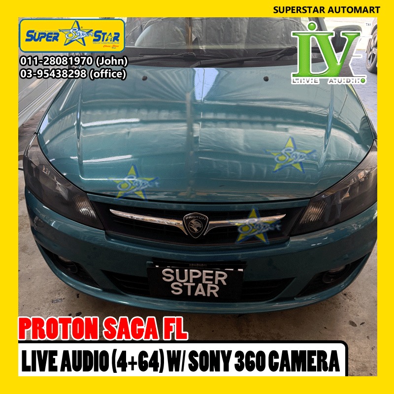 PROTON SAGA FLX (4+64) WITH SONY 360 CAMERA