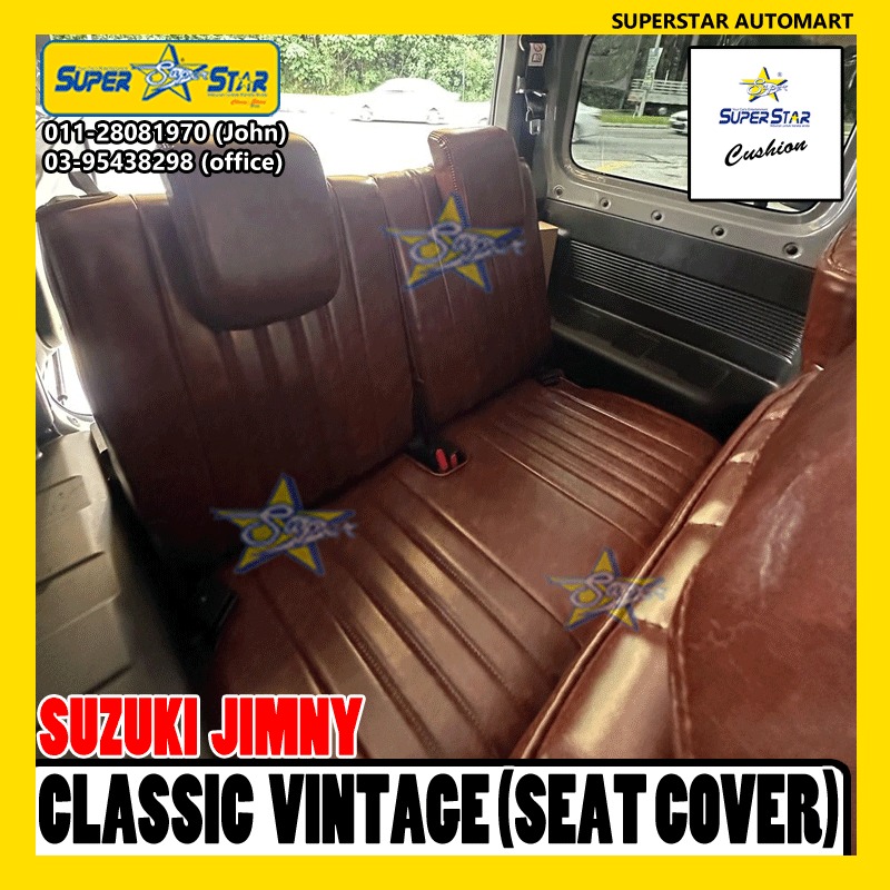 SUZUKI JIMNY CLASSIC VINTAGE PVC SEAT COVER 2