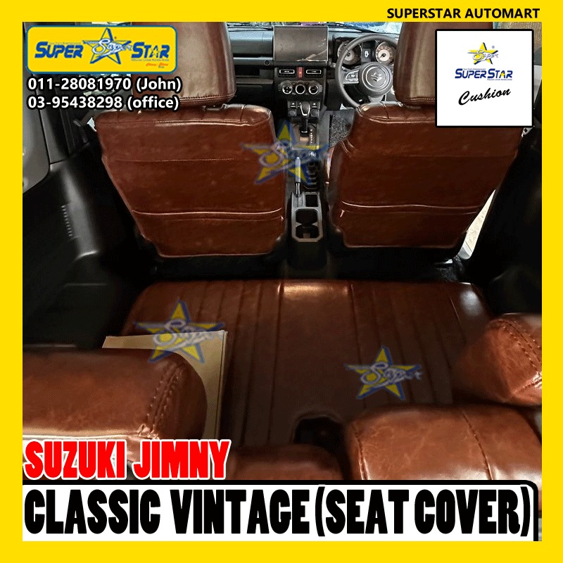 SUZUKI JIMNY CLASSIC VINTAGE PVC SEAT COVER 3