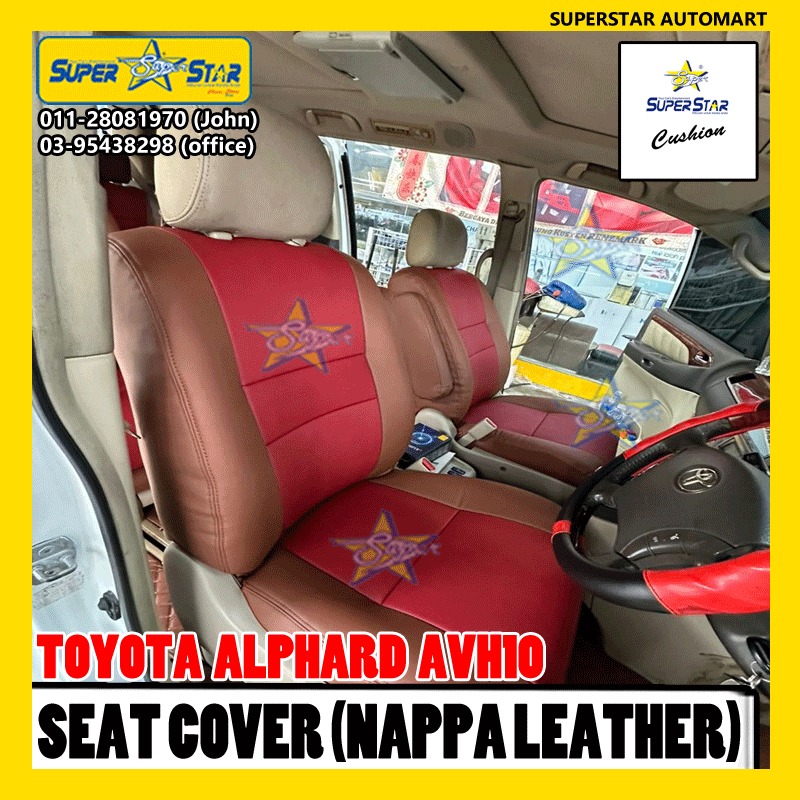 TOYOTA ALPHARD AVH10 NAPPA LEATHER 2 TONE 2