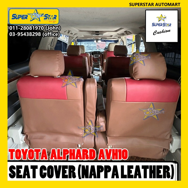 TOYOTA ALPHARD AVH10 NAPPA LEATHER 2 TONE 5