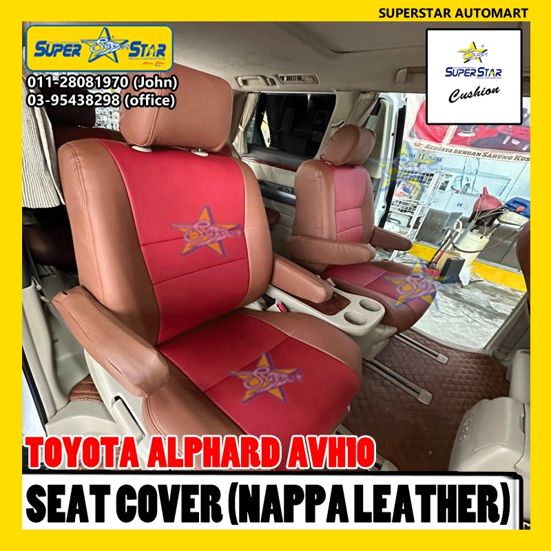 TOYOTA ALPHARD AVH10 NAPPA LEATHER 2 TONE 7