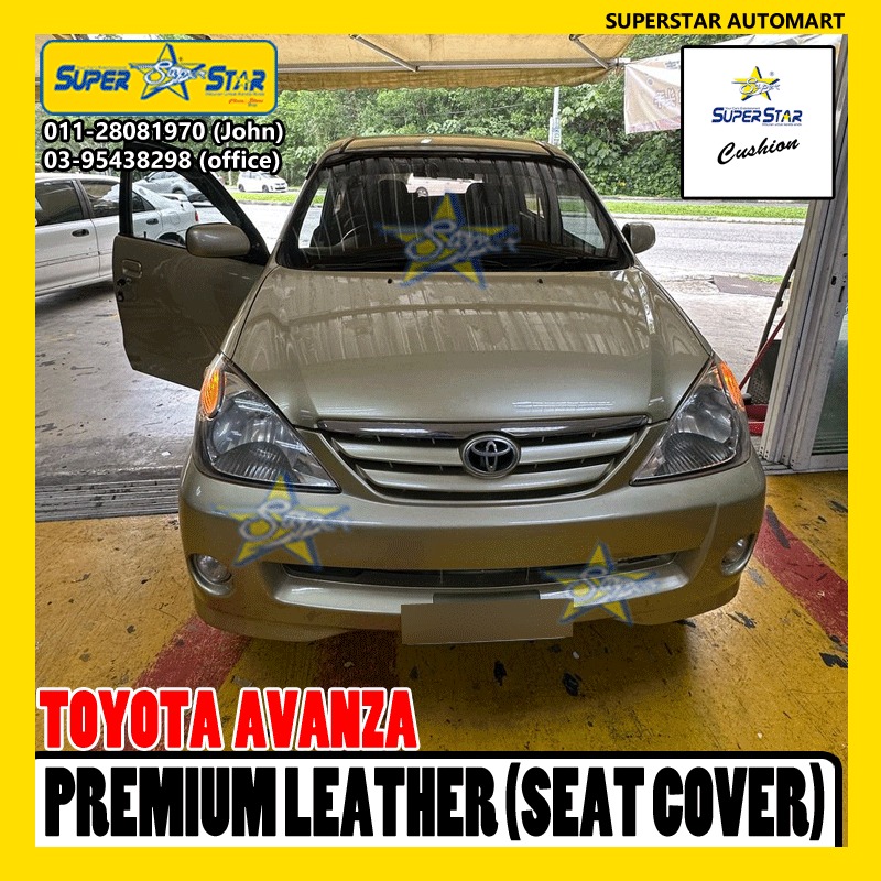 TOYOTA AVANZA PREMIUM LEATHER SEAT COVER