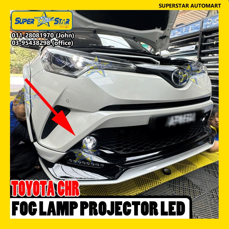 TOYOTA CHR FOG LAMP PROJECTOR 2