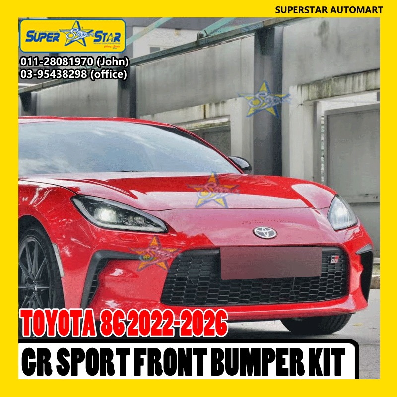 TOYOTA GR86 GR SPORT FRONT BUMPER KIT 2