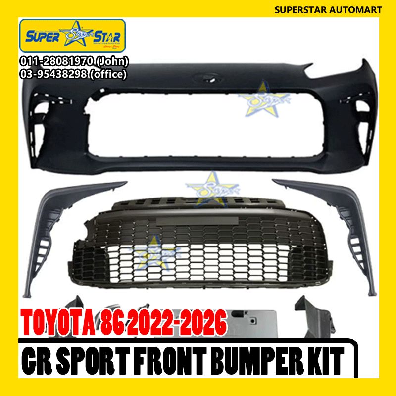 TOYOTA GR86 GR SPORT FRONT BUMPER KIT