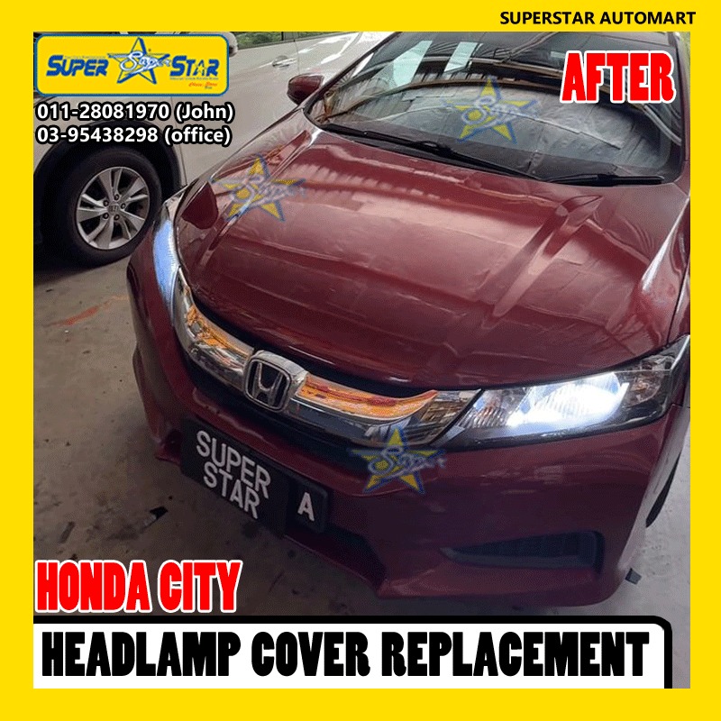honda city 2014 headlamp cover