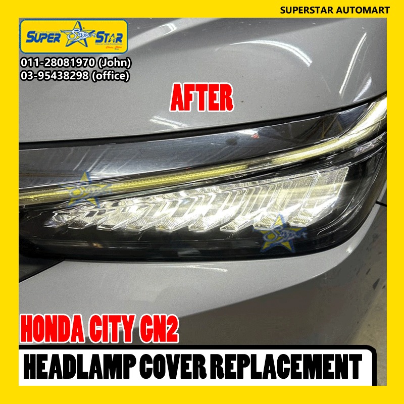 honda city gn2 headlamp cover replacement 3