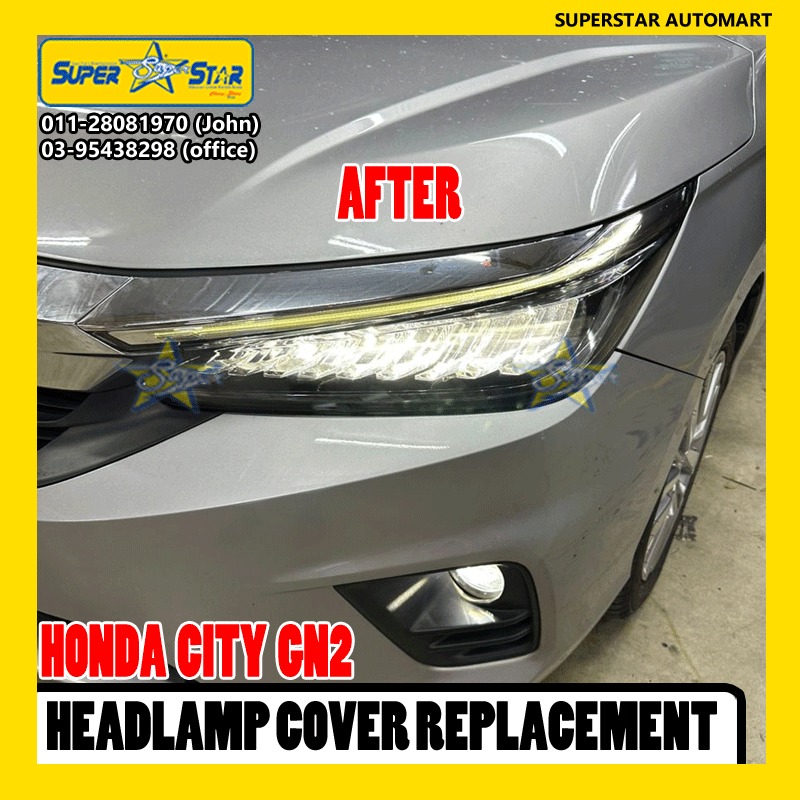 honda city gn2 headlamp cover replacement 4