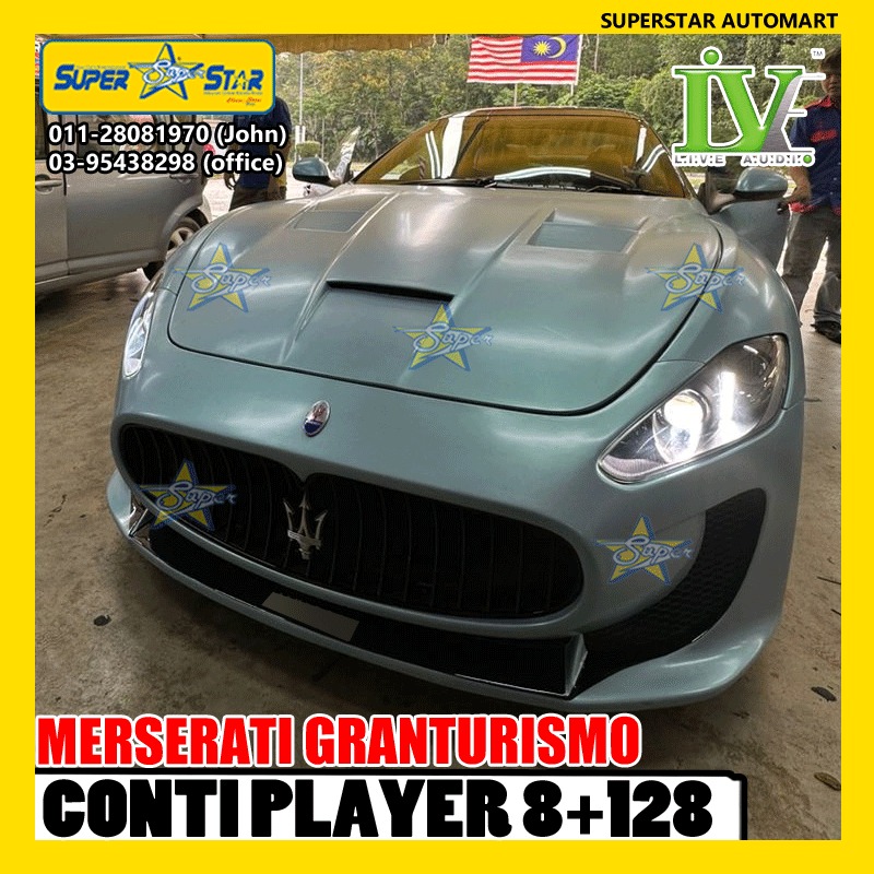 maserati granturismo conti player 8+128