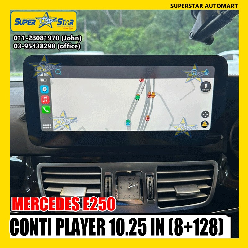 mercedes e250 conti player 10.25 in (8+128) 7