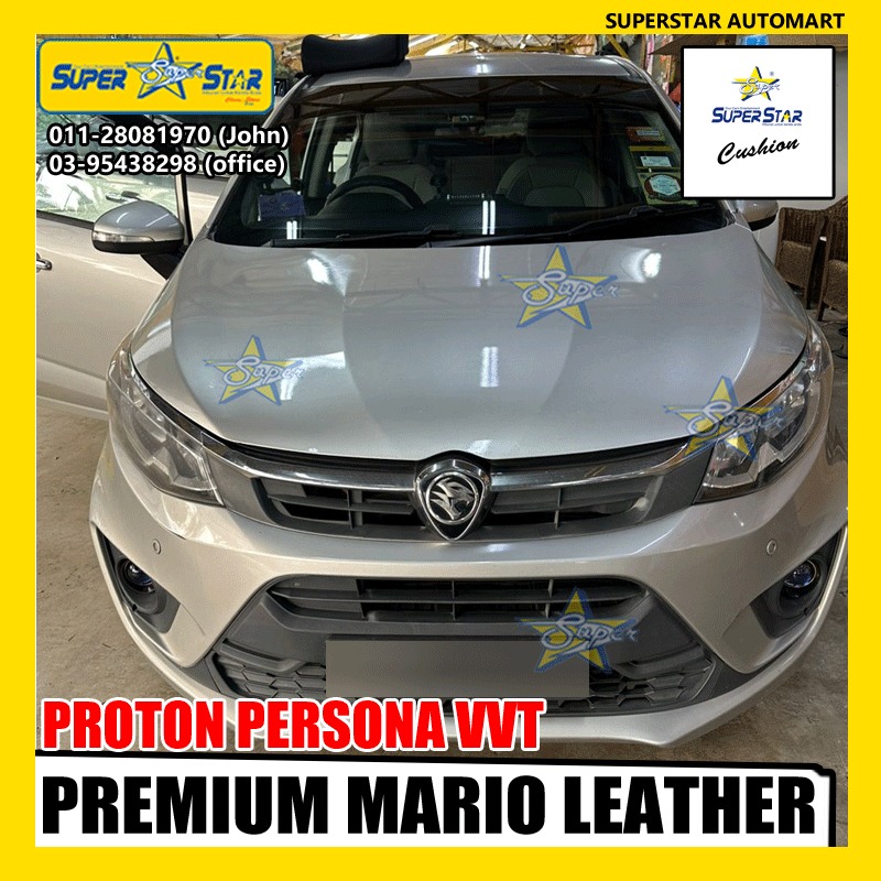 proton persona vvt mario leather seat cover