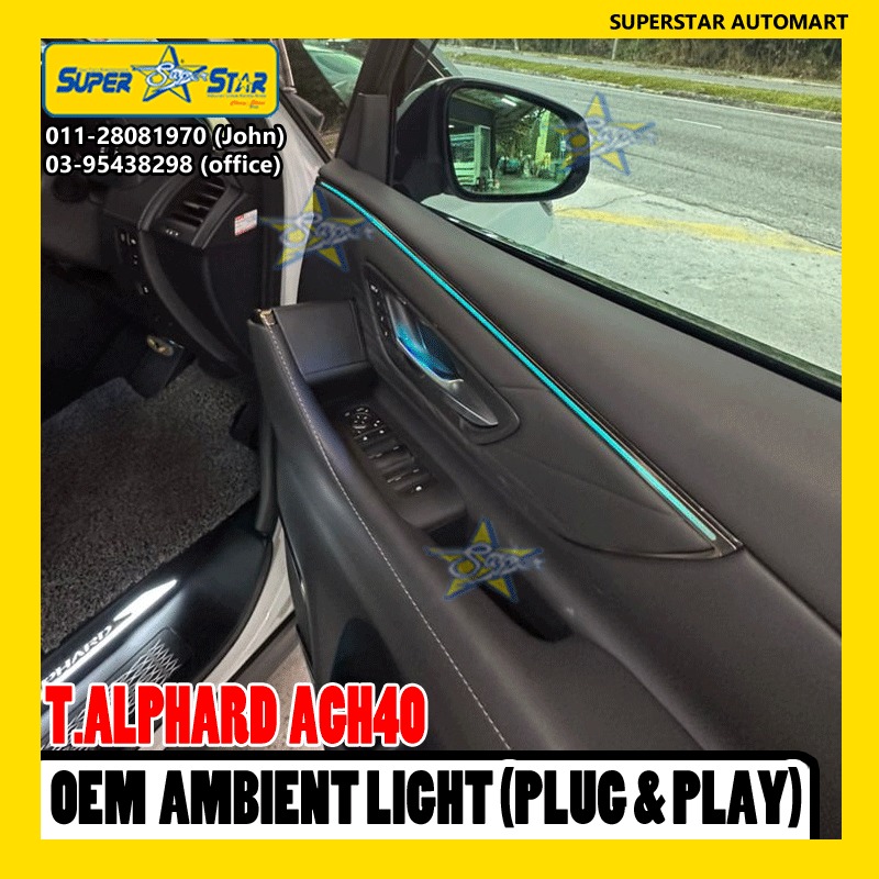 toyota alphard agh40 Oem ambient light 6