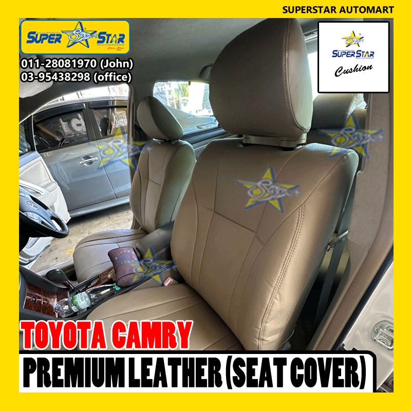 toyota camry acv40 ptemium leather seat cover 2