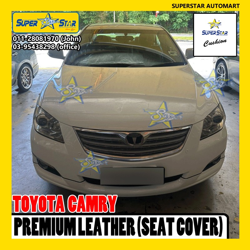 toyota camry acv40 ptemium leather seat cover